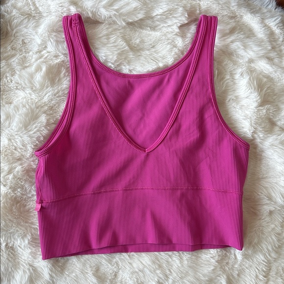 Lululemon Power Pivot Tank Ribbed - Picture 4 of 5
